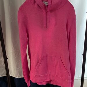 Soffe Pink Sweatshirt Cozy Hoodie